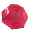 KI2024 Kimood Transparent Umbrella Red colour image